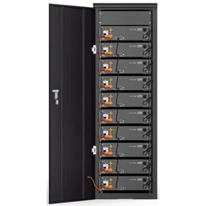SIMPO Kabinet for 10 batterier