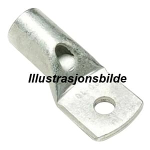 Std. rørkabelsko, Cu 6mm² M8