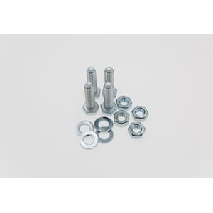 Kit som inneholder 4 stk M8 30mm + M8 mutter+ M8 skive.