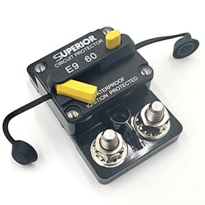 Automatsikring 60A, med M8 bolt