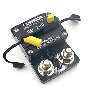 Automatsikring 200A, med M8 bolt