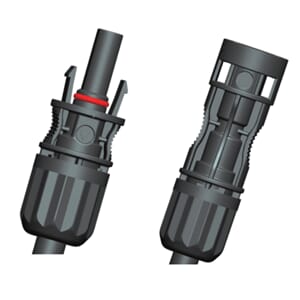 FU-JM608 DC Connector MC4 plugg for FuturaSun Solcelle panel