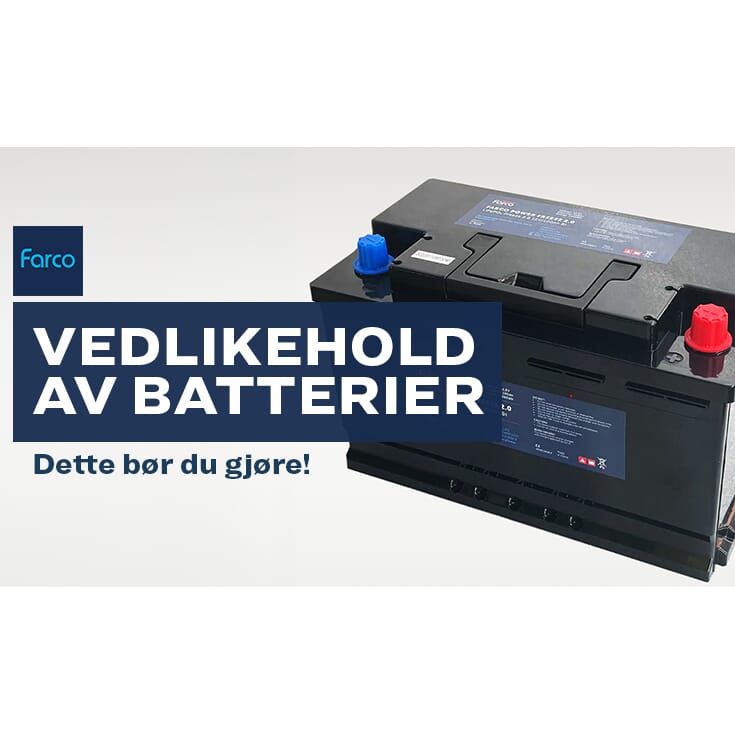 Vedlikehold av litiumbatterier