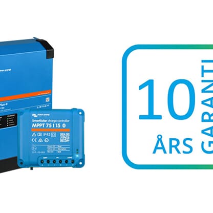 Utvidet garanti på Victron produkter