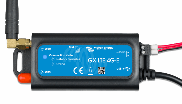 Nyhet - 4G LTE modem til Victron CCGX