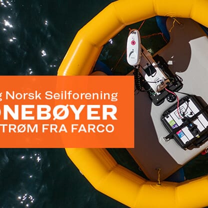 Dronebøyer - Med strøm fra Farco