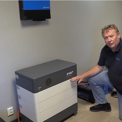 Victron RS Multi sammen med LV Mate System batteri