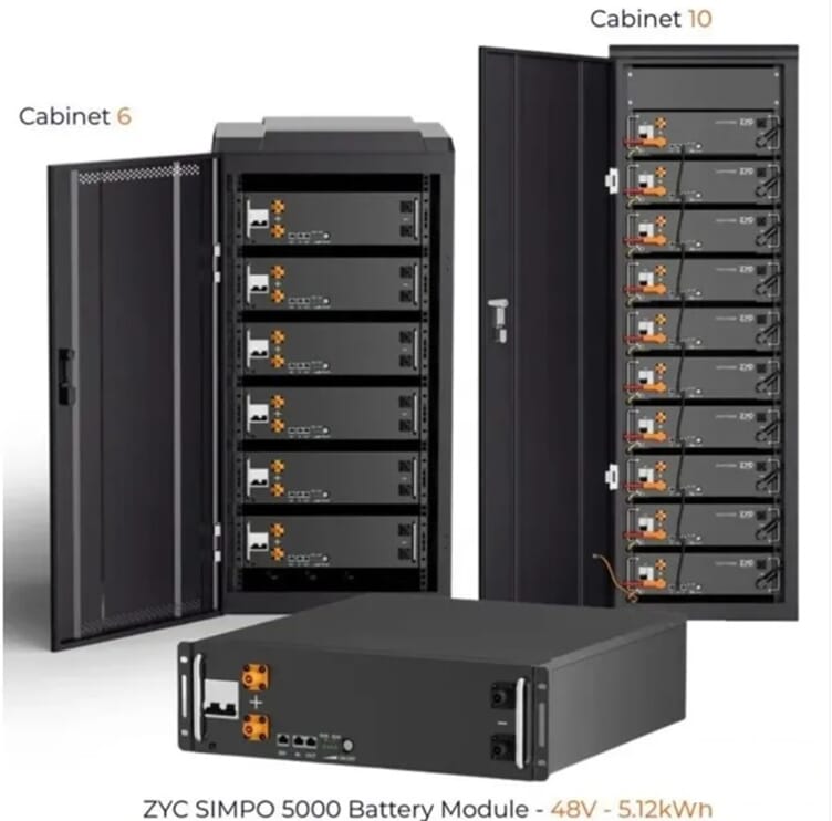 SIMPO 48V Rack system