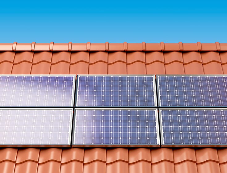 Solcelle på taket