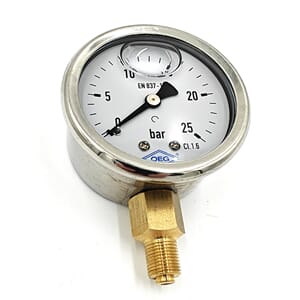 Pressure metering 0-25 bar
