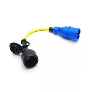 Victron Adapter Cord 16A/250V-CEE plug/Schuko Coupling