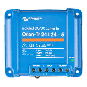 Victron Orion-Tr 24/24-5A (120W) Isolated DC-DC converter