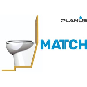 Planus WC Match Cut Short 12V