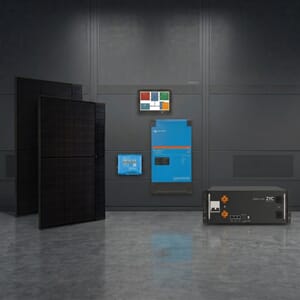 Offgrid pakke 48V3KVA 5KWH 900W