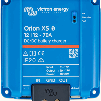 Ny Orion XS 12/12-70A – nå opptil 70A dynamolading fra én DC-DC-lader